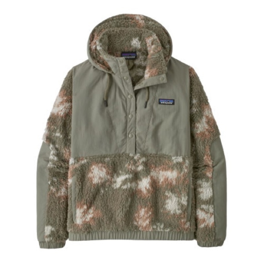 Patagonia Shelled Retro X Pullover in Garden Green Snow Pine - Picture 2 of 5